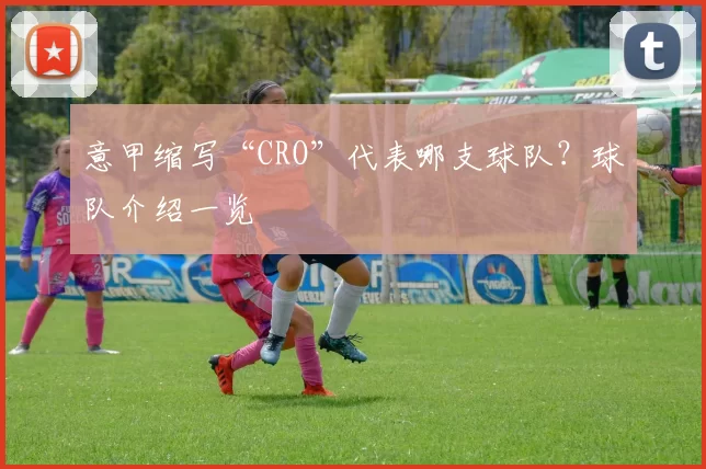 意甲缩写“CRO”代表哪支球队?球队介绍一览