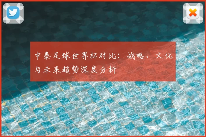 中泰足球世界杯对比：战略、文化与未来趋势深度分析