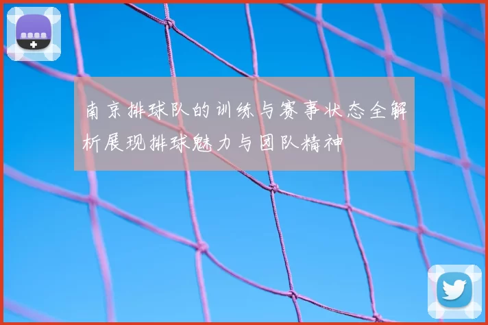 南京排球队的训练与赛事状态全解析展现排球魅力与团队精神